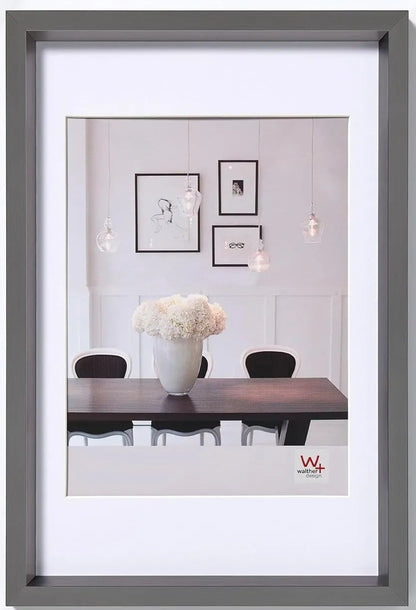 Walther Steel Style Photo Frame Steel 20x16 Inch