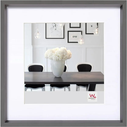 Walther Steel Style Photo Frame Steel 8x8 Inch