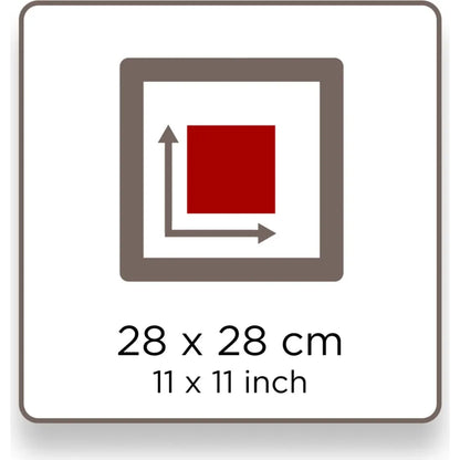 Walther Steel Style Photo Frame Gold 15.75x15.75 Inches