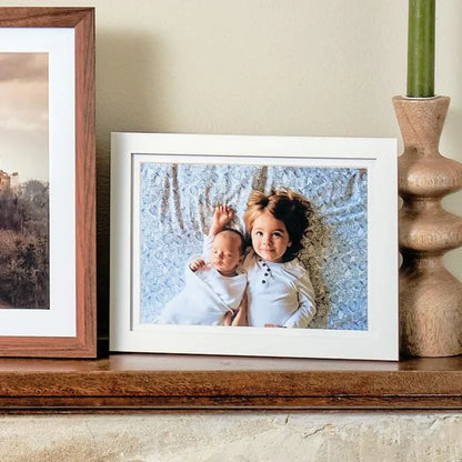 Kenro Envoy Classic Photo Frame 10x8" with 8x6" Mat - White