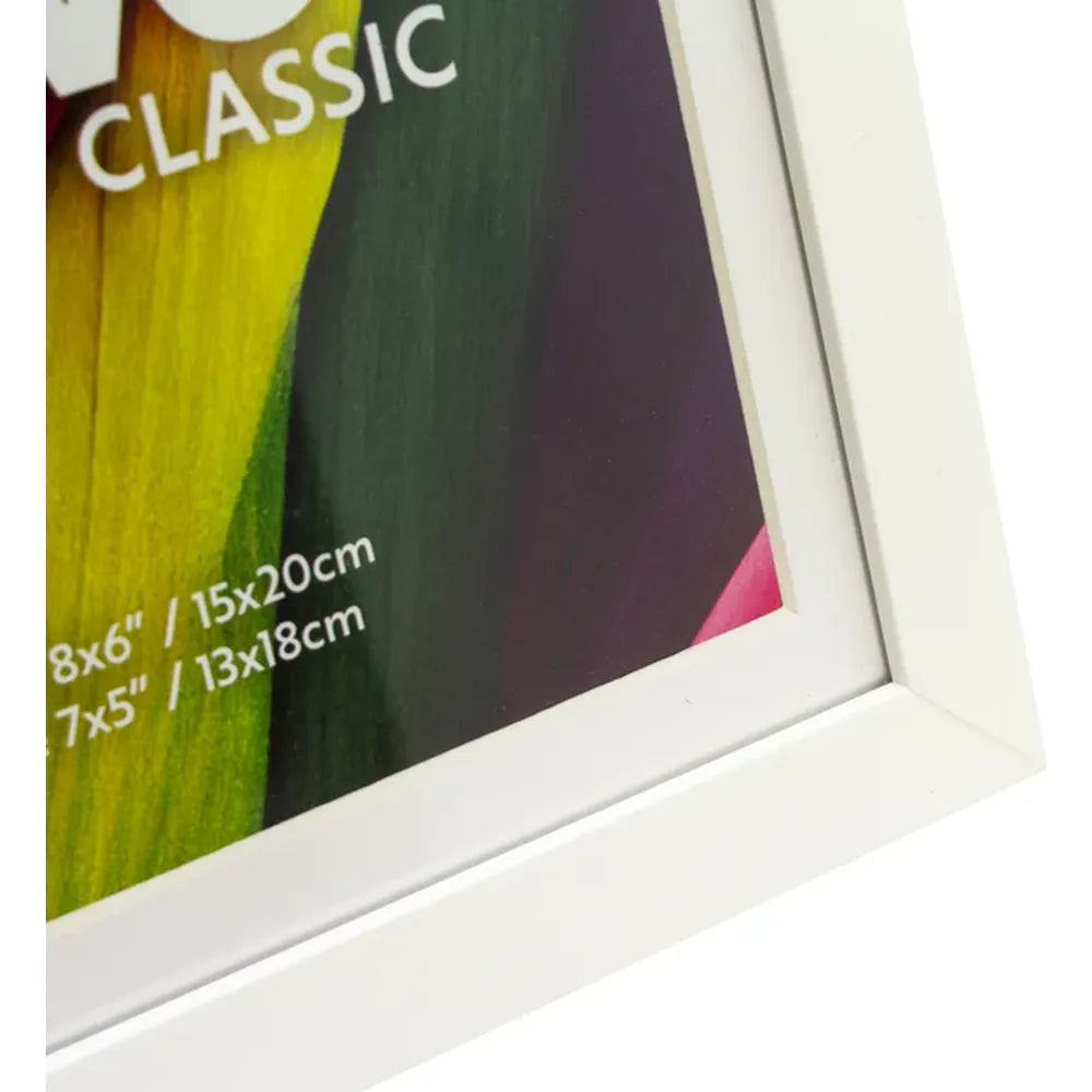 Kenro Envoy Classic Photo Frame 14x11" with 12x8" Mat - White