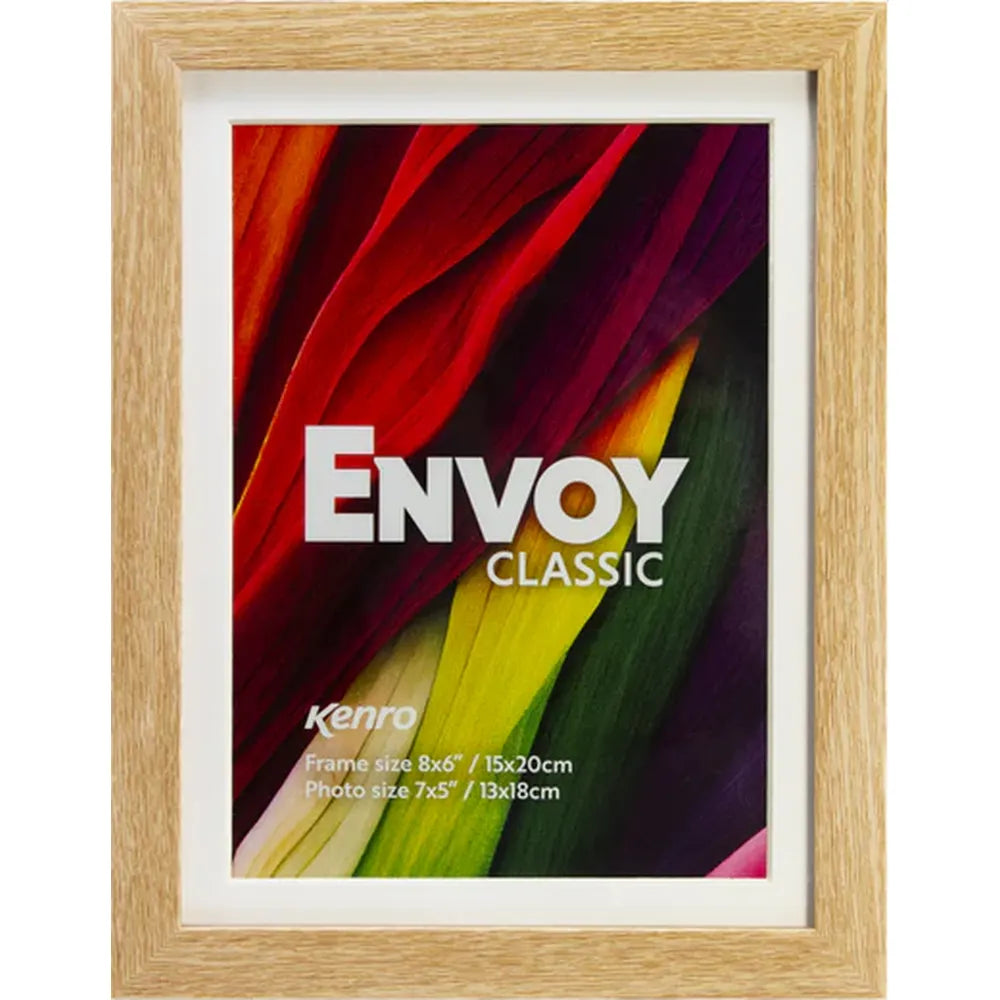 Kenro Envoy Classic Photo Frame A2 with A3 Mat - Natural