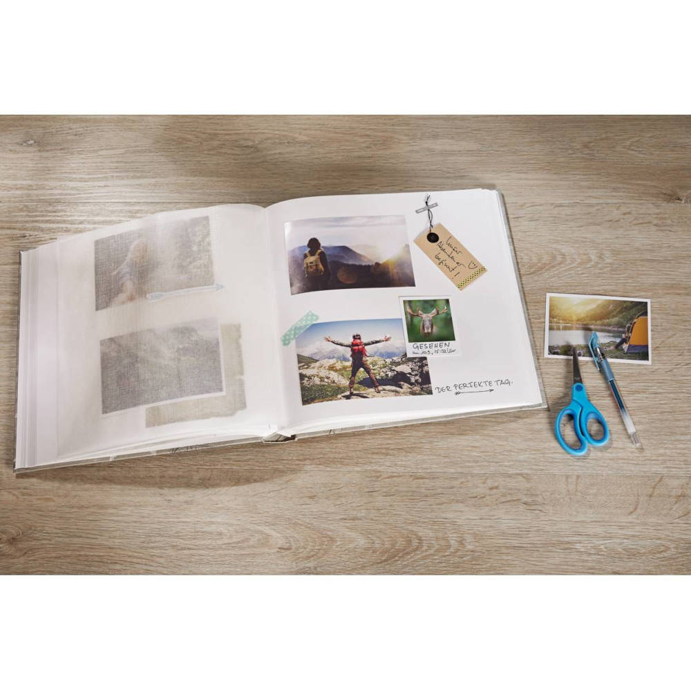 Walther Season Red Leaves Traditional Photo Album - 100 Sides Image 1