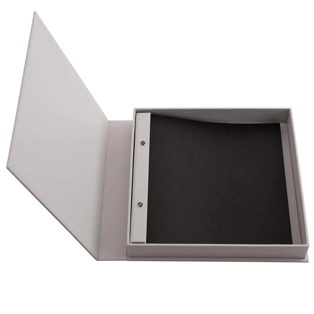 Moments Our Grandchildren Coffee Table Album | 30 Blank Card Pages | 28.5 x 28cm | Grey