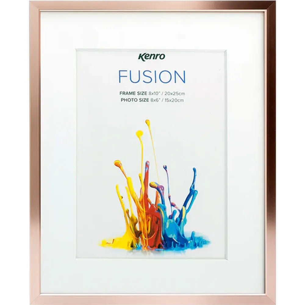 Kenro Fusion Classic Photo Frame 6x4" - Rose Gold
