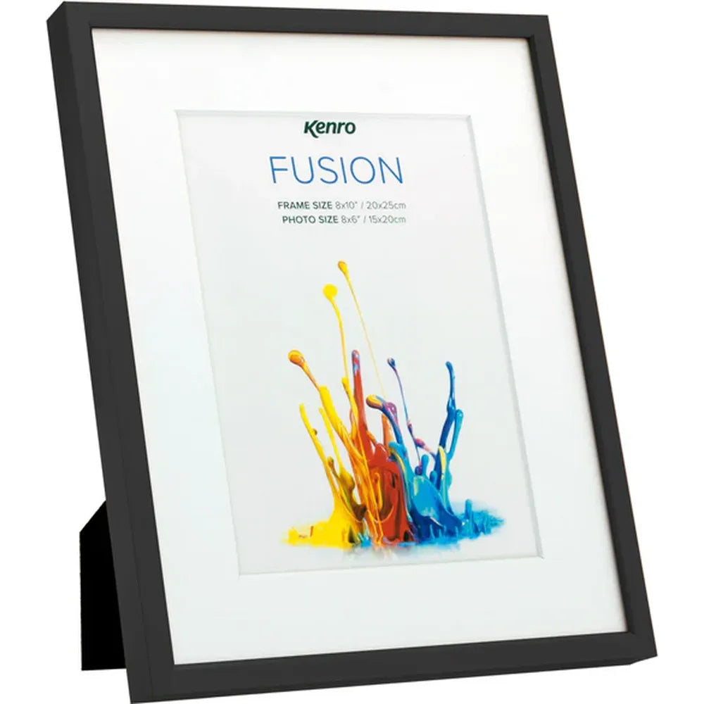 Kenro Fusion Classic Photo Frame 12x10" - Black