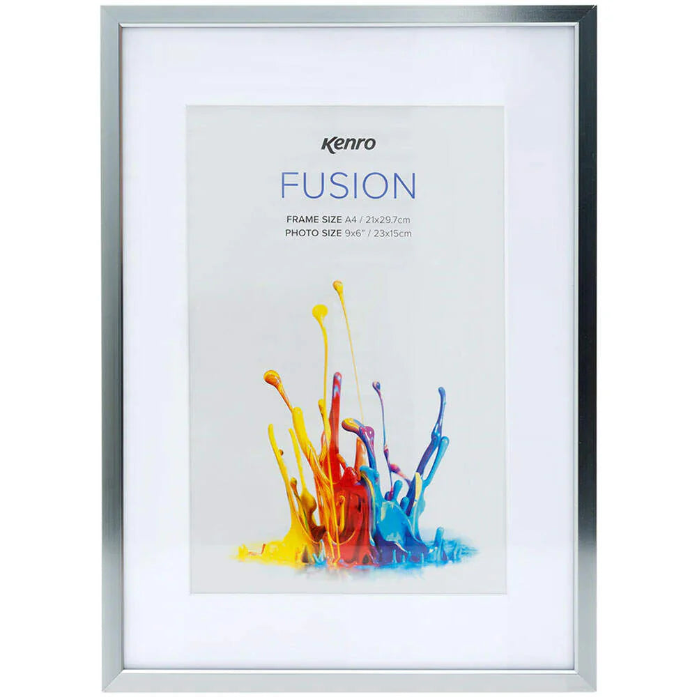 Kenro Fusion Classic A4 Frame with 9x6 Insert - Graphite