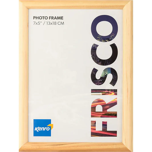 Kenro Frisco Wood Series Photo Frame 7x5 - Natural