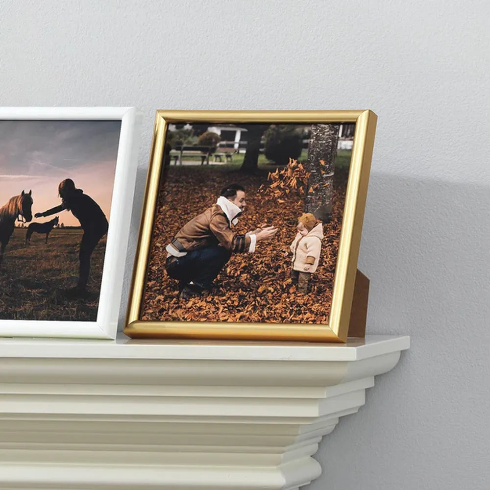 Kenro Frisco 6x6 Photo Frame - Gold