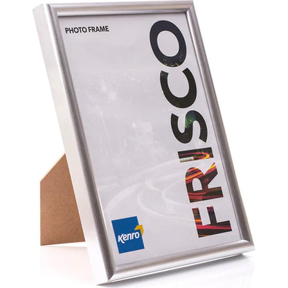 Kenro Frisco 12x8" Photo Frame - Silver