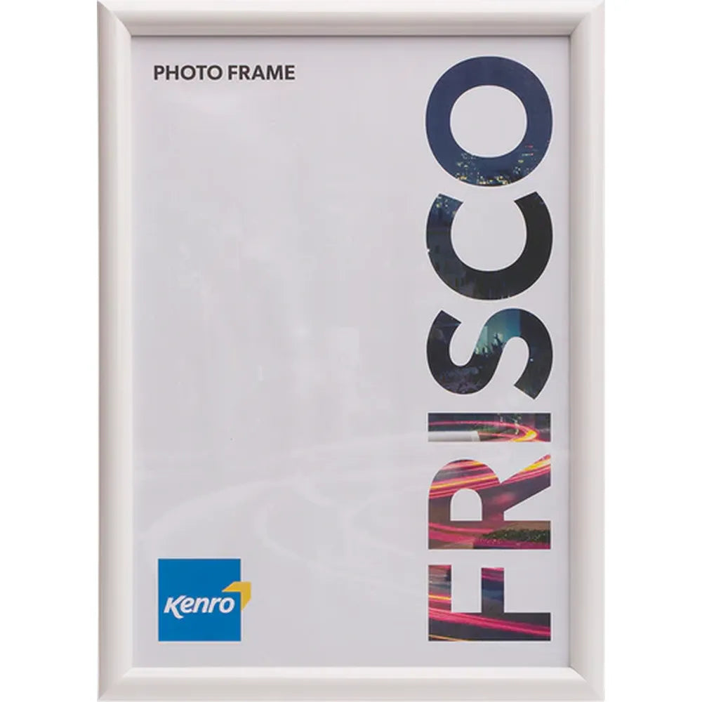 Kenro Frisco 12x8" Photo Frame - White