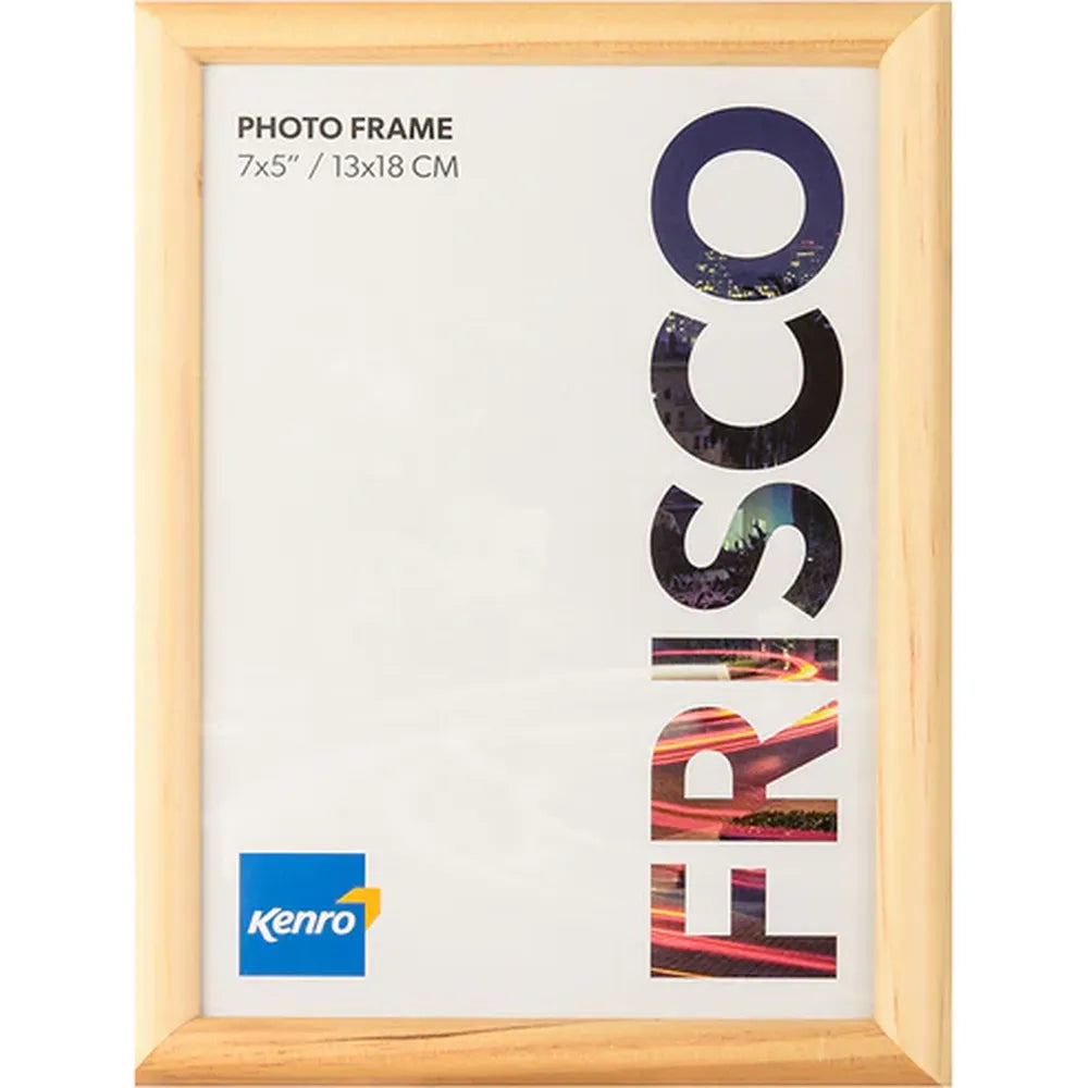 Kenro Frisco Wood Series Photo Frame A4 - Natural