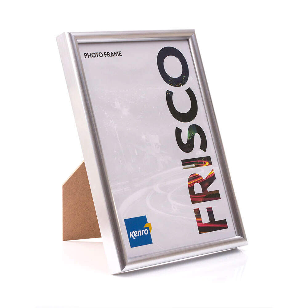 Kenro Frisco 9x6 Frame - Silver Image 1