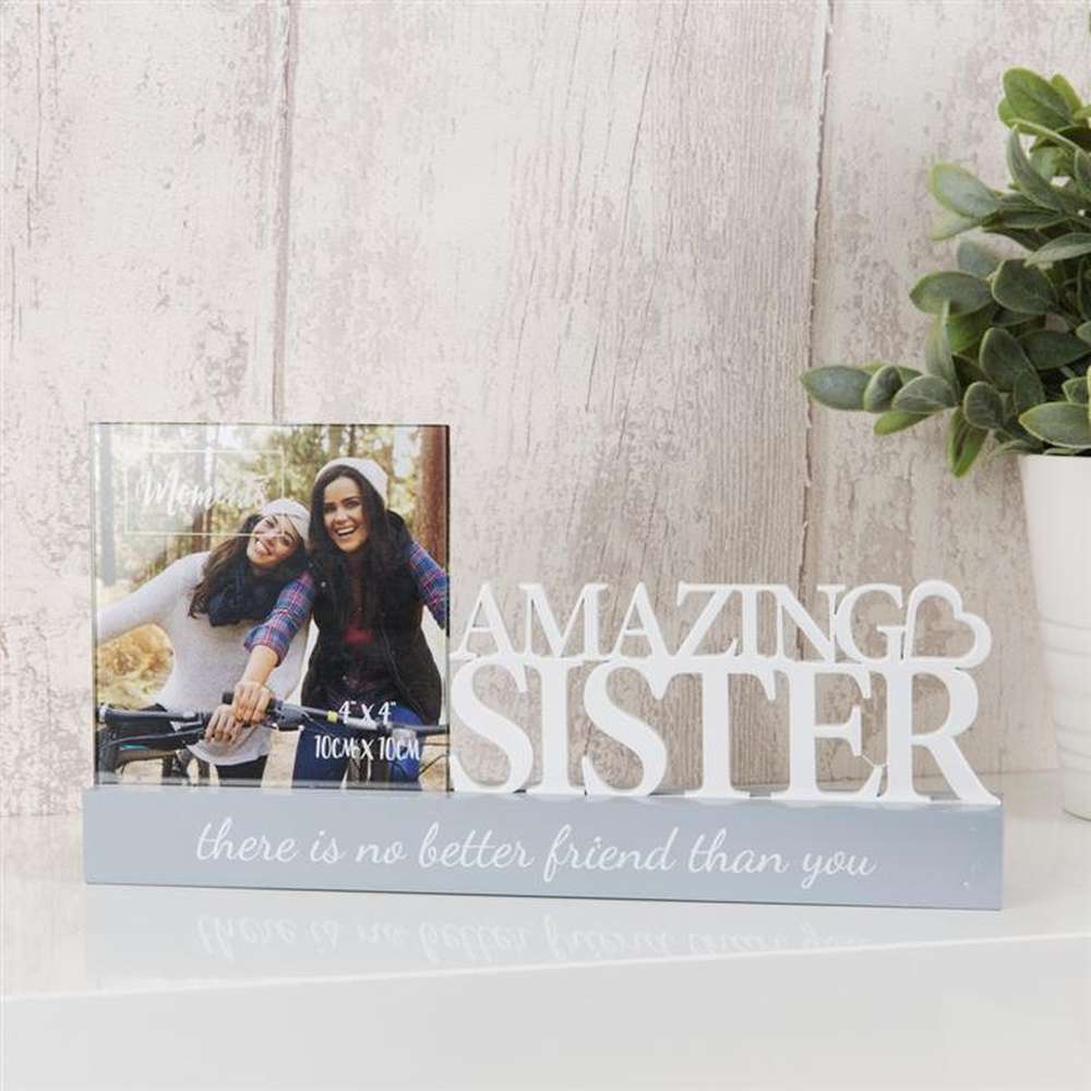 Celebrations Photo Frames | 4x4 Inch Photo Size Sister