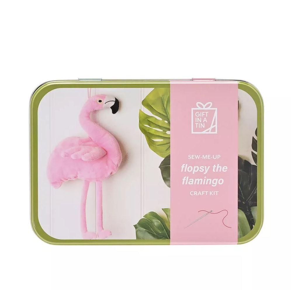 APPLES TO PEARS® Flopsy the Flamingo Craft Kit – Gift in a Tin