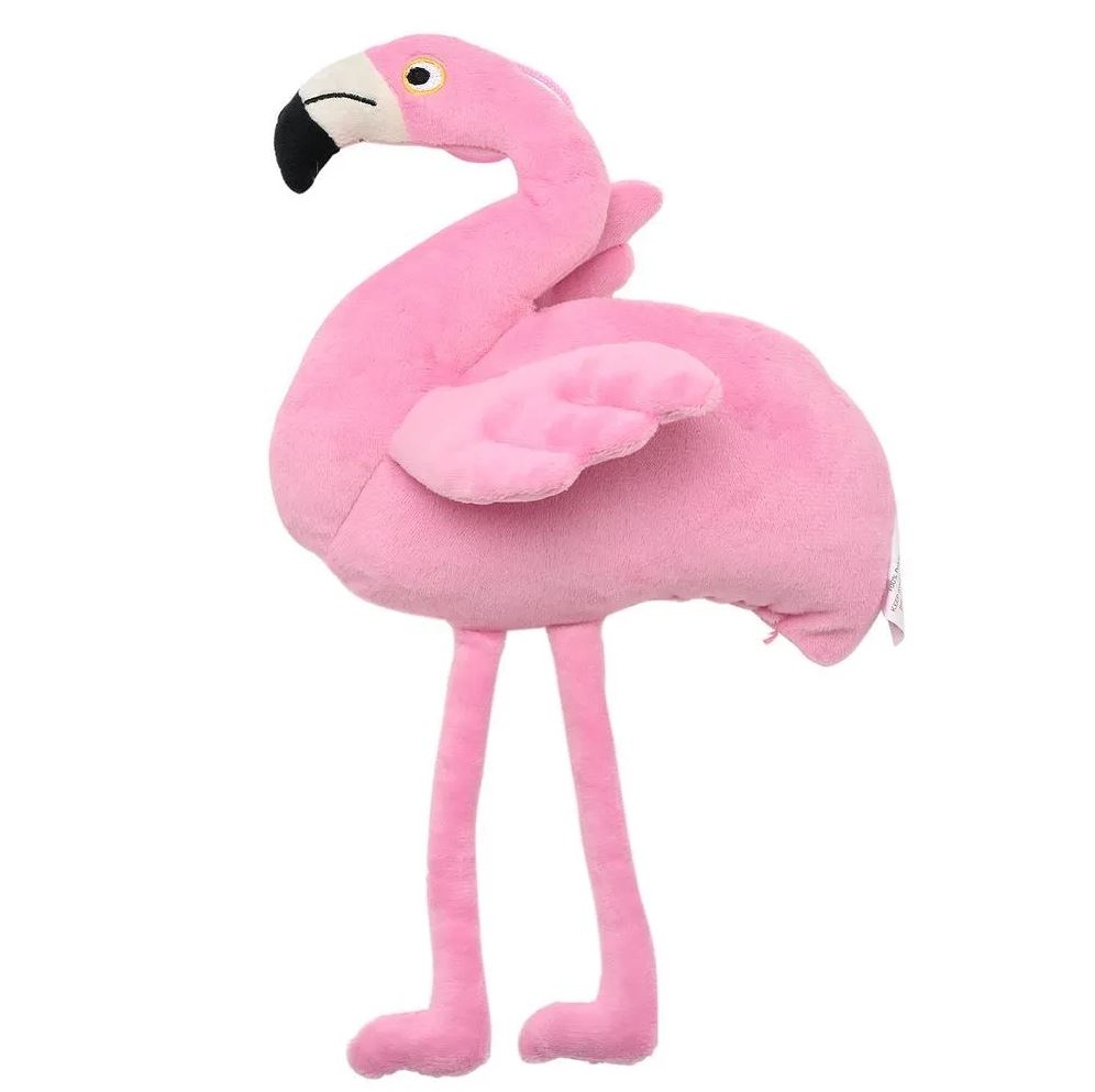 Flamingo on a white background