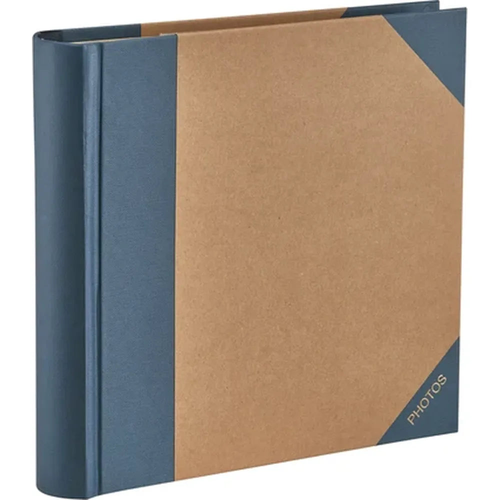 Kenro Green Wood Slip-In Photo Album for 200 7x5" Photos - Blue
