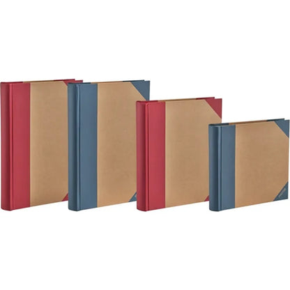 Kenro Green Wood Slip-In Photo Album for 500 6x4" Photos - Blue