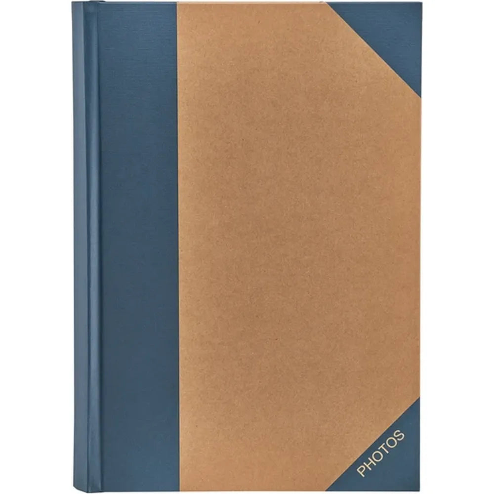 Kenro Green Wood Slip-In Photo Album for 500 6x4" Photos - Blue