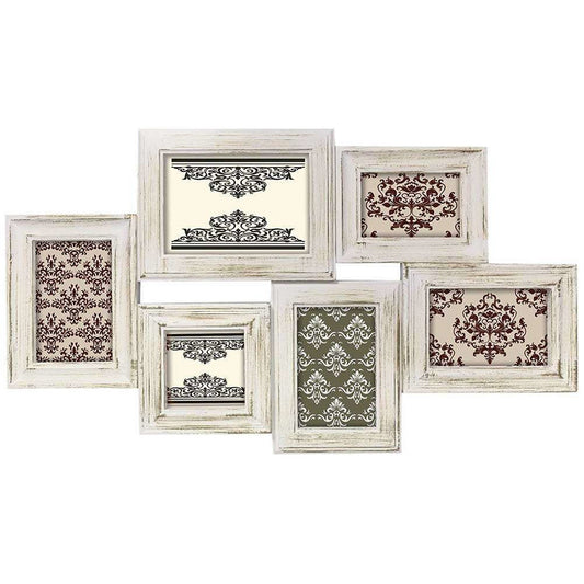 ZEP Belfast Cream Multi Photo Frame 66x38x3cm