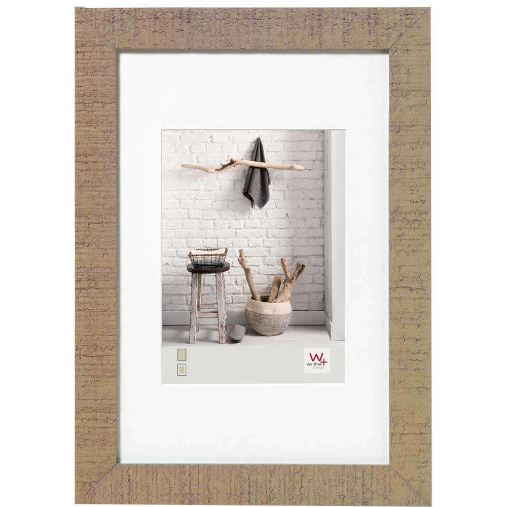 Walther Home Wooden Picture Frame - 15.75x11.75 inch - (Insert 10.75x8 inch) Beige Brown