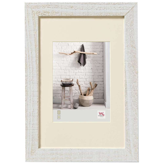 Walther Home Wooden Picture Frame - 15.75x11.75 inch - (Insert 10.75x8 inch) Polar White