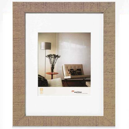 Walther Home Wooden Picture Frame A4 Beige Brown