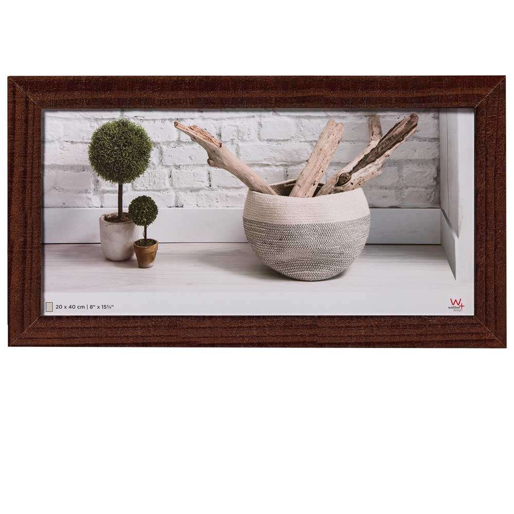 Walther Home Wooden Picture Frame - 15.75x8 inch - (No Insert) Walnut