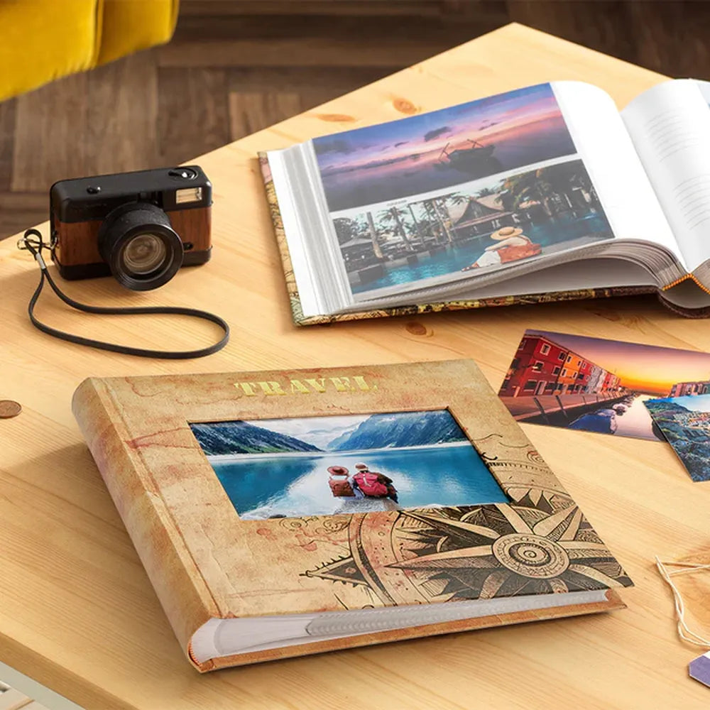 Kenro Holiday Compass Travel Photo Album for 200 6x4" Photos