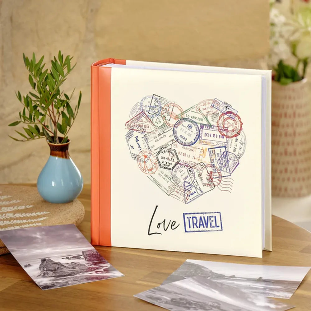 Kenro Love Travel Slip-In Photo Album for 200 6x4" Photos