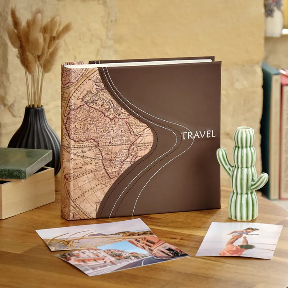 Kenro World Navigator Travel Memo Slip-In Album for 200 6x4" Photos
