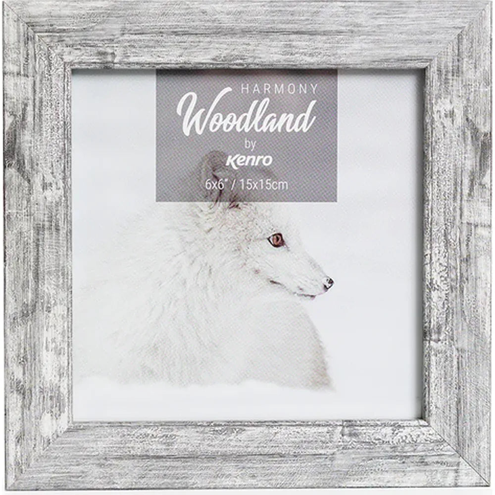 Kenro Harmony Woodland Series 5x5" Photo Frame - Grey