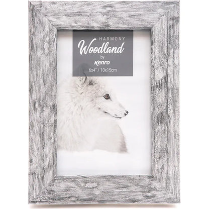 Kenro Harmony Woodland Series 8x6" Photo Frame - Grey