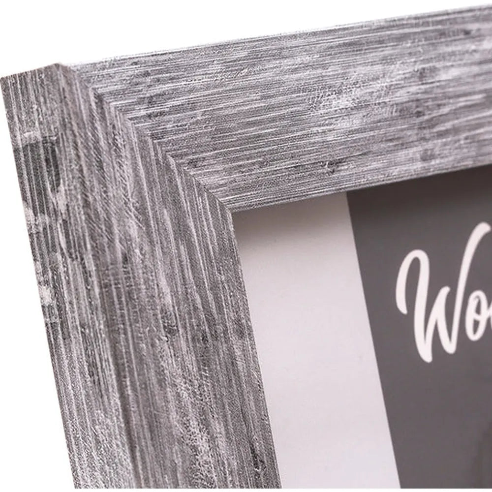 Kenro Harmony Woodland Series A4 Photo Frame - Grey