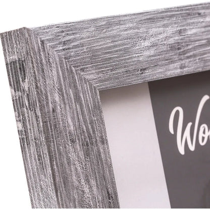 Kenro Harmony Woodland Series 12x8" Photo Frame - Grey