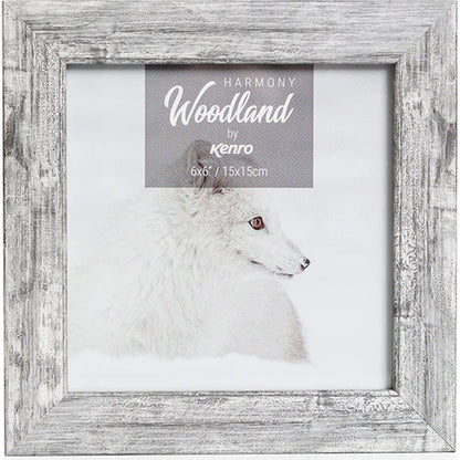 Kenro Harmony Woodland Series 12x12" Photo Frame - Grey
