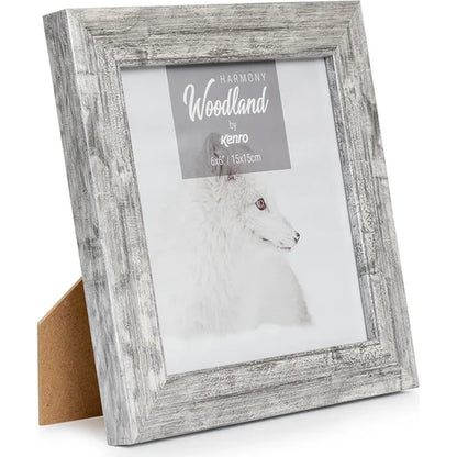 Kenro Harmony Woodland Series 12x12" Photo Frame - Grey
