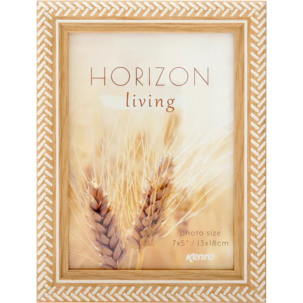 Kenro Horizon Living Series 6x4" Photo Frame - Natural