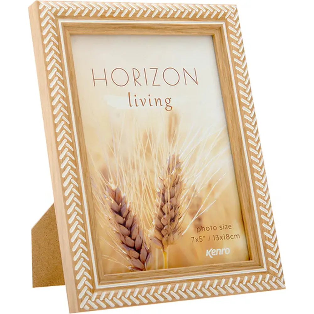 Kenro Horizon Living Series 6x4" Photo Frame - Natural