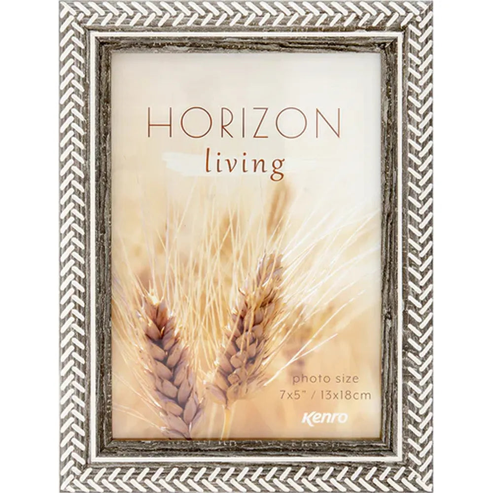 Kenro Horizon Living Series 10x8" Photo Frame - Grey