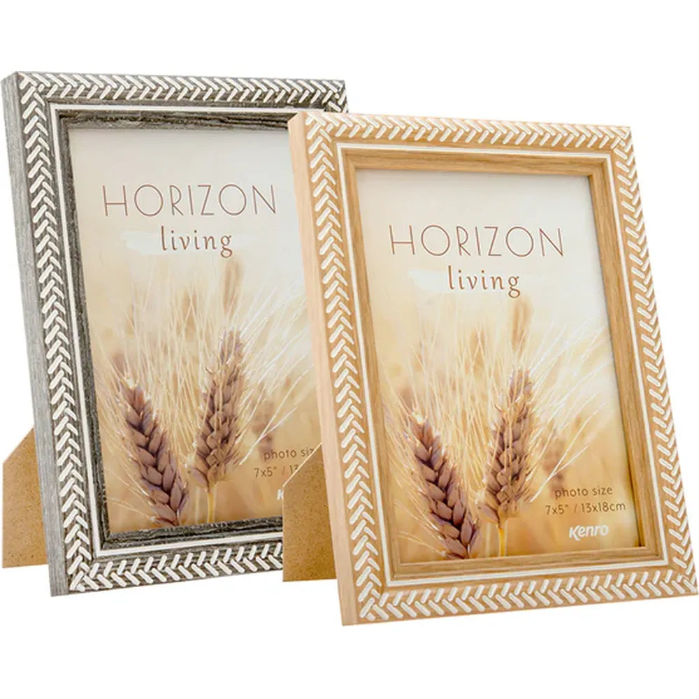 Kenro Horizon Living Series 10x8" Photo Frame - Grey