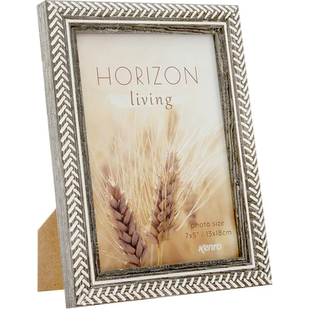Kenro Horizon Living Series 10x8" Photo Frame - Grey