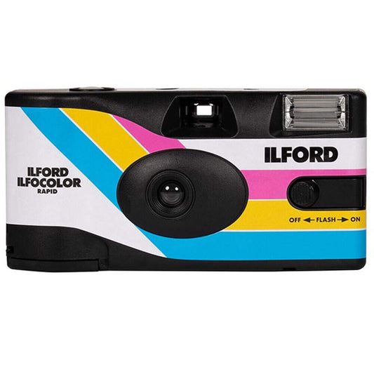 Ilford IlfoColor Rapid Single Use Camera Retro Edition | 27 Exposures | Colour Film