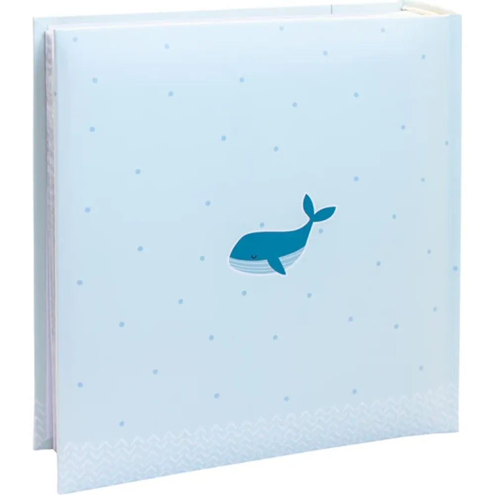 Kenro Blue Whale Baby Album for 200 6x4" Photos