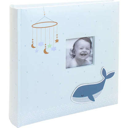 Kenro Blue Whale Baby Album for 200 6x4" Photos