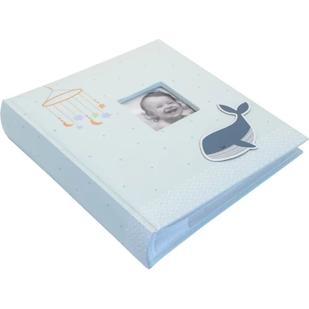 Kenro Blue Whale Baby Album for 200 6x4" Photos