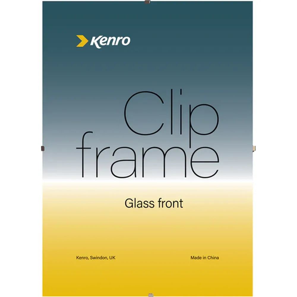 Kenro 12x8 Clip Frame - Frameless Picture & Photo Display