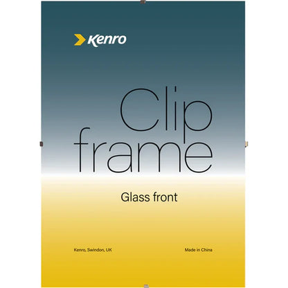 Kenro 12x8 Clip Frame - Frameless Picture & Photo Display