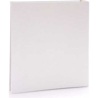 White Satin Wedding Slip-In Photo Album for 200 6x4 Photos