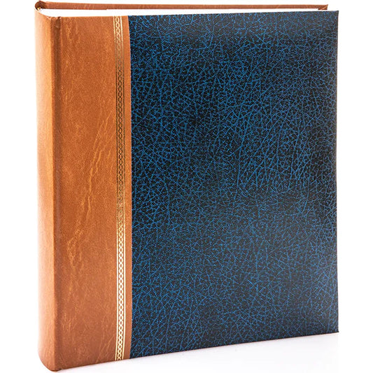 Grace Blue Traditional Photo Album - 100 Pages